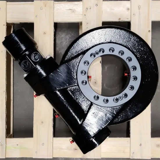 MER9 hydraulic slew drive — top view